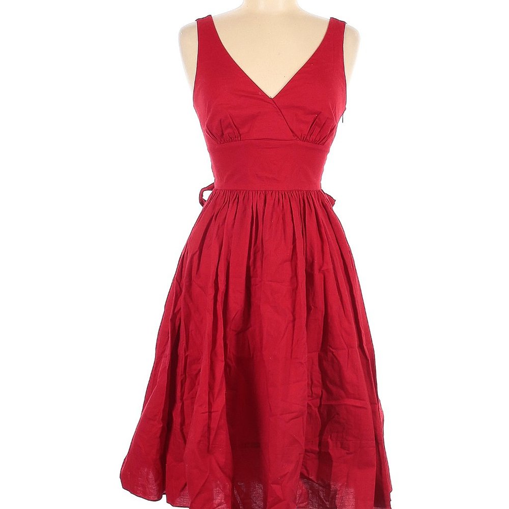 American Living Casual Dress, 4, Red